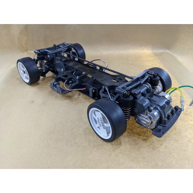 TAMIYA TA03F  CARBON WITH SERVO  MAY BE A DAVID JUN CAR