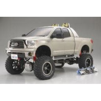 TAMIYA TAMIYA TUNDRA HIGH-LIFT SCALE 4 X 4 PICKUP TRUCK 2 SNOWBOARDS INCLUDED 1/10 KIT NO ESC INCLUDED REQUIRES TX, RX, ESC, BATTERY CHARGER & PAINT.