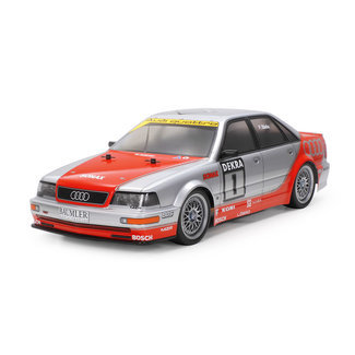 TAMIYA TAMIYA 1/10 R/C 1992 Audi V8 Touring (TT-02) 1/10 KIT NO ESC INCLUDED REQUIRES TX, RX, ESC, BATTERY CHARGER & PAINT