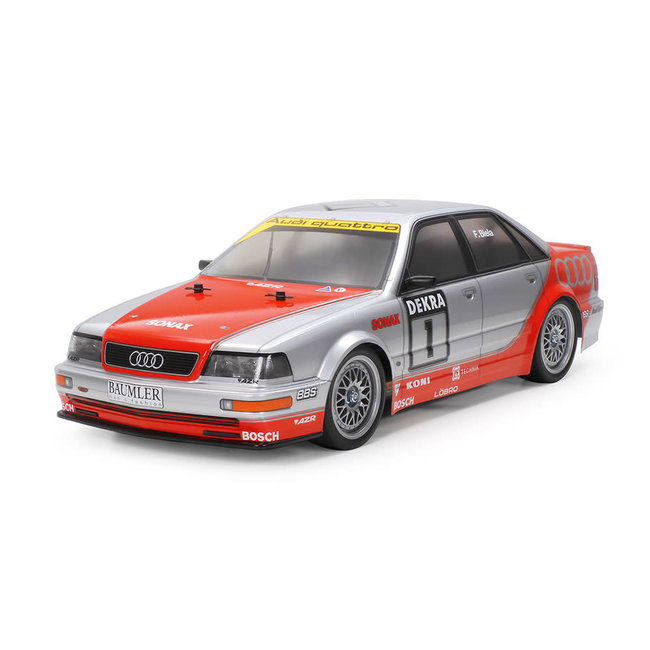 TAMIYA 1/10 R/C 1992 Audi V8 Touring (TT-02) 1/10 KIT NO ESC INCLUDED REQUIRES TX, RX, ESC, BATTERY CHARGER & PAINT