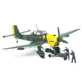 TAMIYA TAMIYA 1/48 Junkers Ju87 B-2 Stuka w/Bomb Loading Set
