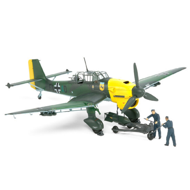 TAMIYA 1/48 Junkers Ju87 B-2 Stuka w/Bomb Loading Set