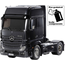 TAMIYA Mercedes-Benz Actros - 1851 4x2 GigaSpace PRE PAINTED BLACK