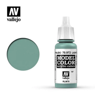 VALLEJO Vallejo 70.972 Model Colour Light Green Blue 17 ml Acrylic Paint