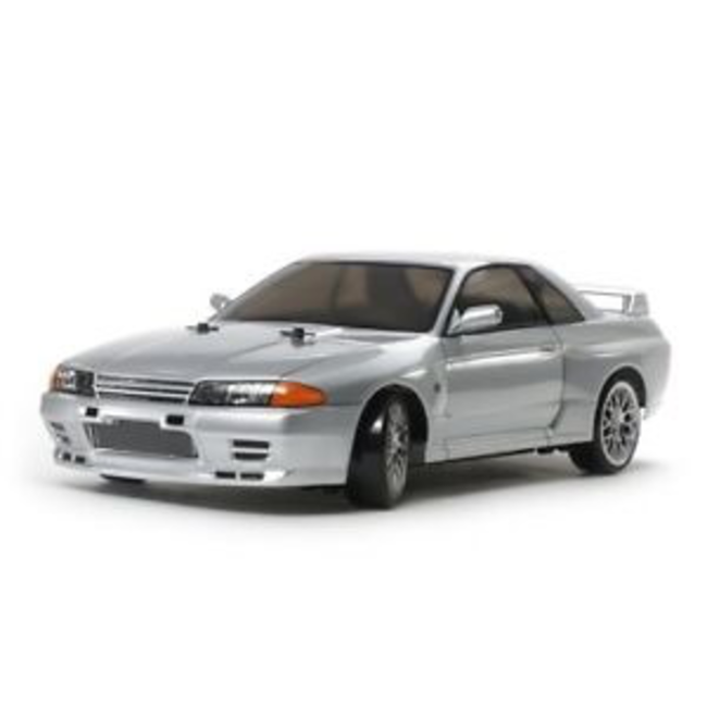 TAMIYA NISSAN GT-R TT-02D R-32 KIT DRIFTSPEC WITH LIGHTS 1/10 NEEDS SERVO/BATTERIES/CHARGER