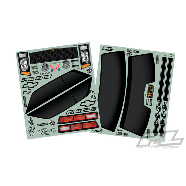 PROLINE 1978 Chevrolet Malibu Tough-Color (Stone Gray) Body for Losi 22S, Slash 2wd Drag Car & AE DR10 - PR3549-14