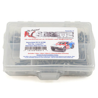 RCSCREWZ RCSCREWZ RACERS RC10 SC5M SCREW SET
