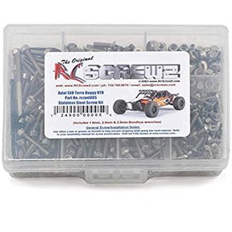 RCSCREWZ RCSCREWZ EXO TERRA BUGGY RTR STAINLESS STEEL SCREW SET