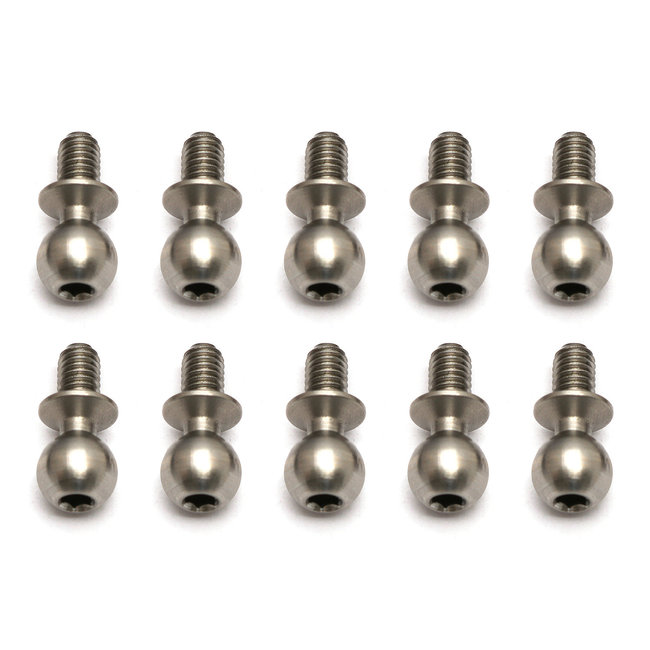 TEAM ASSOCIATED Heavy-Duty Ballstuds, 4 mm, long neck