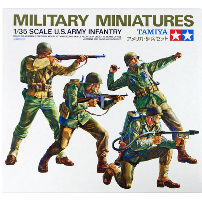 Tamiya 1/35 U.S. Army Infantry Kit