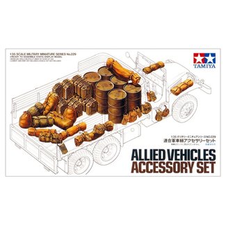 TAMIYA TAMIYA 35229 Allied Vehicles Accessory Set 1/35