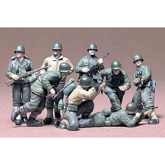 TAMIYA 35048 U.S. Infantry European Theater Kit 1/35