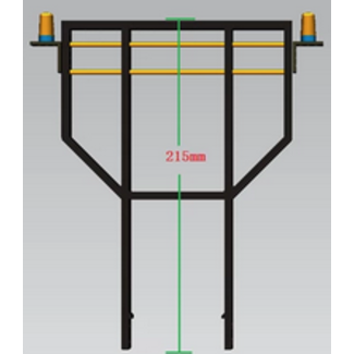 ACE 3D PRINT WORKS ACE 3D PRINT 1:14  215mm high  Equipment Rack Small Light Stand for 1/14 Tamiya RC Truck Trailer Tipper Scania MAN Benz Actros Volvo TRUCK