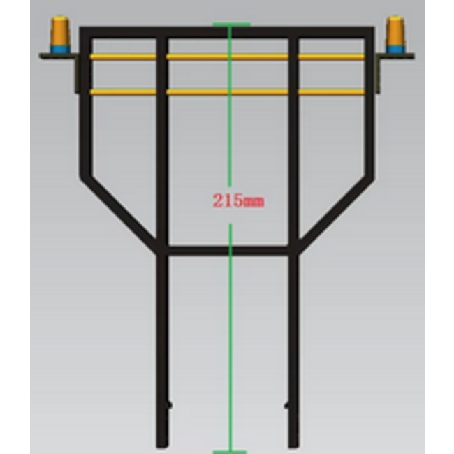 ACE 3D PRINT 1:14  215mm high  Equipment Rack Small Light Stand for 1/14 Tamiya RC Truck Trailer Tipper Scania MAN Benz Actros Volvo TRUCK