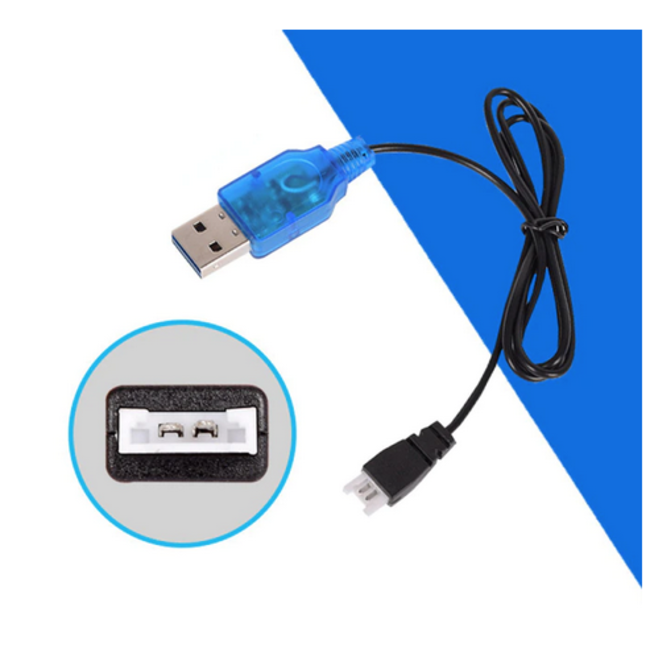 USB 3.7v Charger Lipo battery  Input: DC 5V 2A Output: 3.7v  400mA WITH MX2.0 PLUG