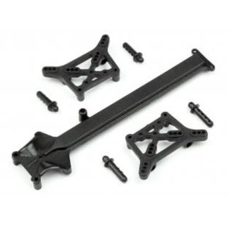 HPI HPI #105510 - SHOCK TOWER/BODY POST/TOP DECK SET