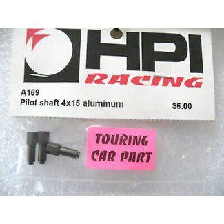 HPI HPI PILOT SHAFT 4X15 ALUMINUM