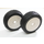 ABSIMA DONUTS WHEELS AND TYRES DISC/DIRT WHITE FOR 1/8TH BUGGY