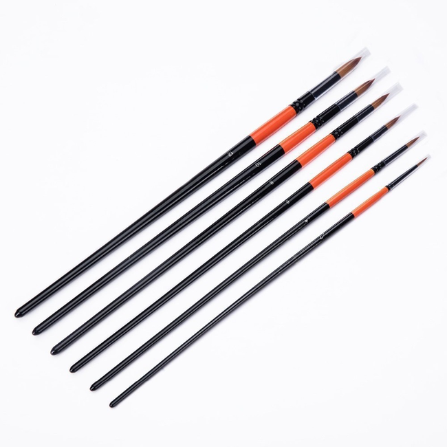 YIZHIBI 8 NYLON HAIR ARTIST PAINT BRUSH