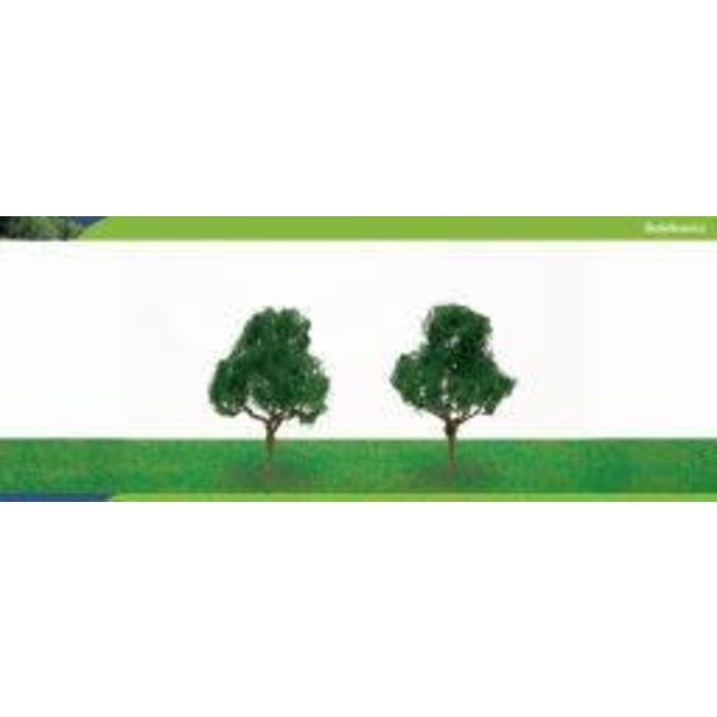 HORNBY SKALE SCENICS PROFESSIONAL TREES DECIDUOUS 75MM X 2