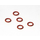 HPI 4.5x6.6x1.05mm Silicone O-Rings 5Pcs