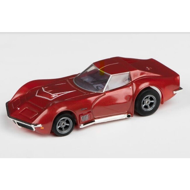 AFX COLLECTOR 1970 CORVETTE LT1 METTALIC RED