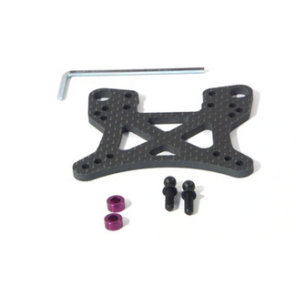 HPI HPI Racing HPI Racing HPI 73096 FRONT SHOCK TOWER (WOVEN GRAPHITE)
