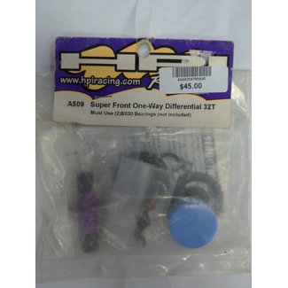 HPI HPI #A509 - SUPER FRONT ONE-WAY DIFFERENTIAL 32T (HEAVY-DUTY)