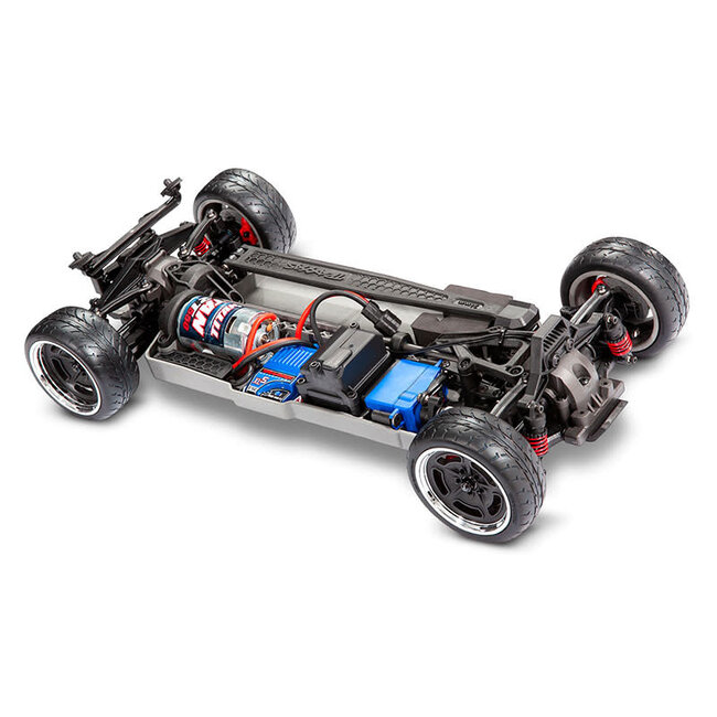 TRAXXAS FACTORY 5 1933 FORD HOT ROD  COUPE RED ON ROAD