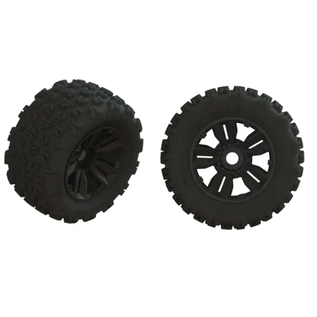 Arrma Dboots Copperhead2 SB MT PreGlued Tire Set, 2pcs, 8S BLX, AR550061