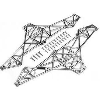 HPI HPI 85254 Main Chassis Set (Matte Chrome)
