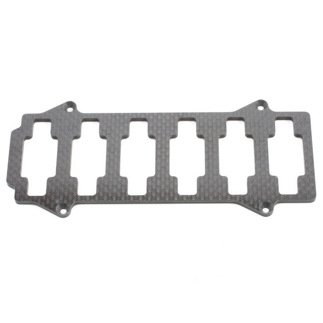 Losi Routed Battery Tray, Carbon Fiber: JRX-S