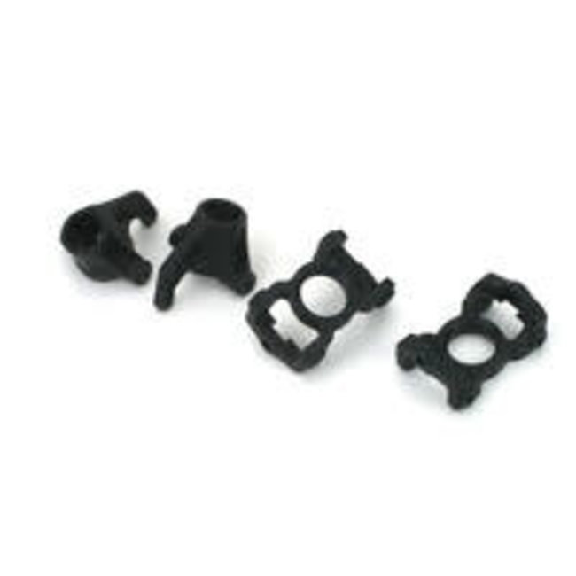 LOSA9763 Losi X-S Frt Spindles & Carriers, 6 Degree EA3 A-9763