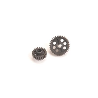 Schumacher RC SCHUMACHER Steel Gear Pair; CNC 33T and 23T - Cat/Cougar