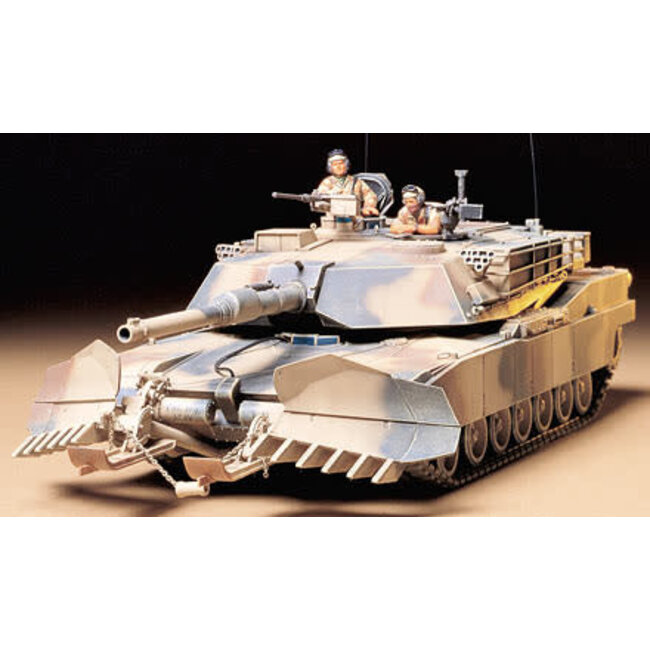 TAMIYA 1/35 U.S. M1A1 Abrams with Mine Plow