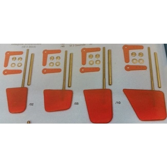 AERONAUT RUDDER 30 X 26mm