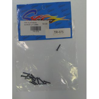 SINOHOBBY SINOHOBBY TR-075 TPF FLATHEAD COUNTERSUNKSCREW 2x12mm
