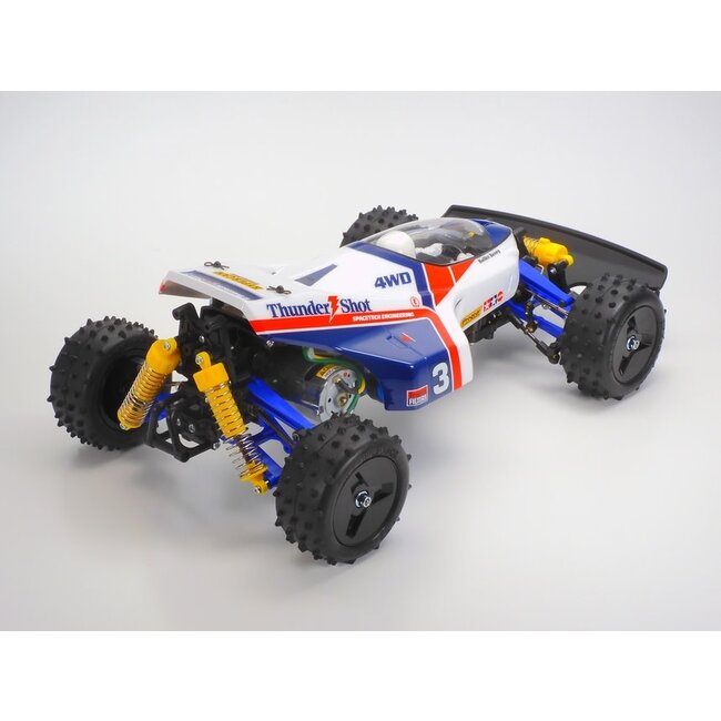 TAMIYA THUNDER SHOT (2022) 4WD RC Buggy kit  PRE PAINTED NO ESC INCLUDED  REQUIRES TX, RX, ESC, BATTERY 7  CHARGER
