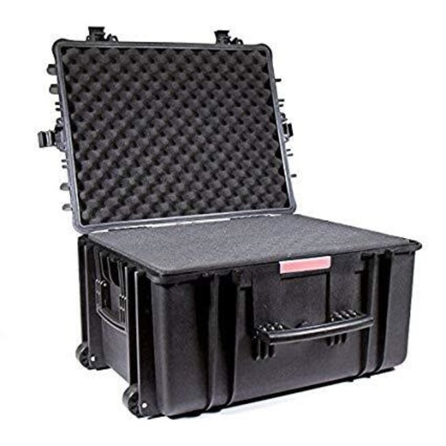 KUDU Waterproof protective hard case 82.21L WITH WHEELS & HANDLE & INTERNAL FOAM  ( PRE CUT SQUARES )