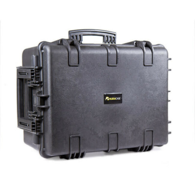 KUDU Waterproof protective hard case 82.21L WITH WHEELS & HANDLE & INTERNAL FOAM  ( PRE CUT SQUARES )