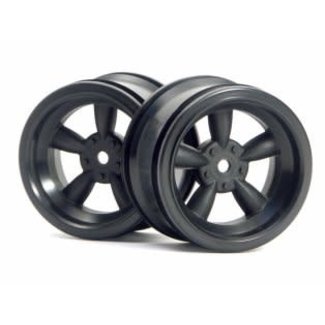 HPI HPI 3821 - VTA VINTAGE 5 SPOKE WHEEL 31mm BLACK (6mm OFFSET)