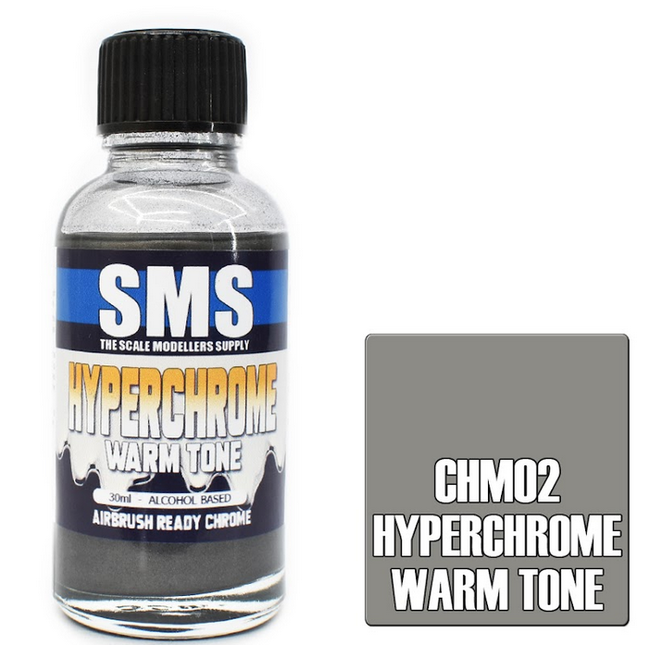 SMS HyperChrome WARM TONE 30ml Acrylic laquer ( AIRBRUSH READY  )