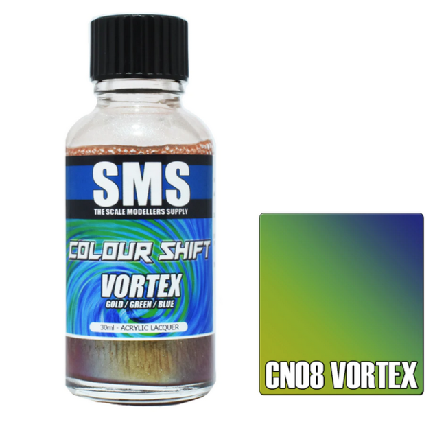 SMS Colour Shift VORTEX 30ml Acrylic laquer ( AIRBRUSH READY  )
