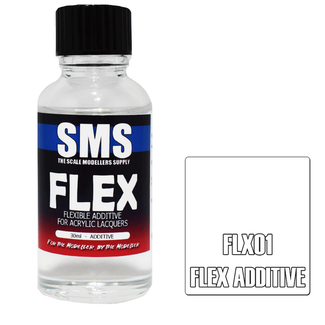SMS PAINTS SMS FLEX Paint Additive 30ml Converts all sms paints to polycarbonate/levan paints