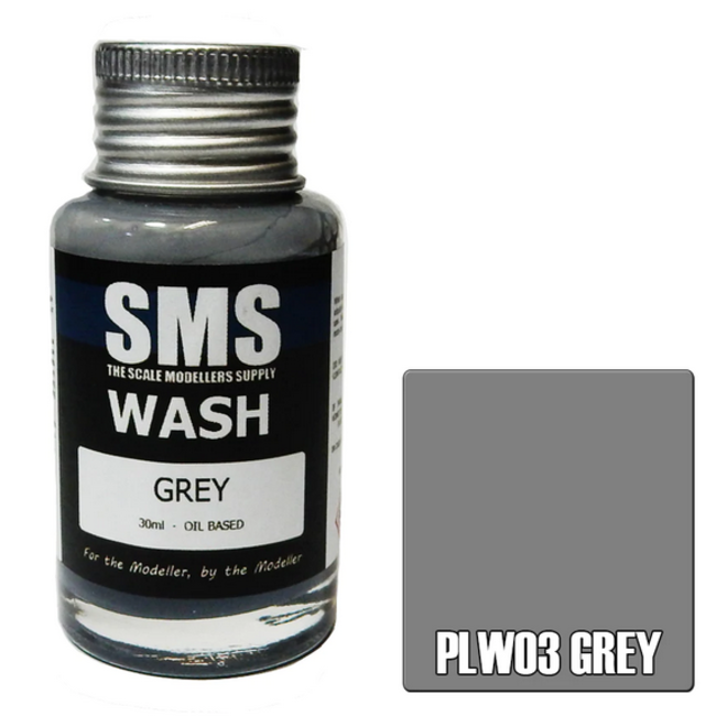 SMS Wash GREY 30ml Weathering wash Enamel