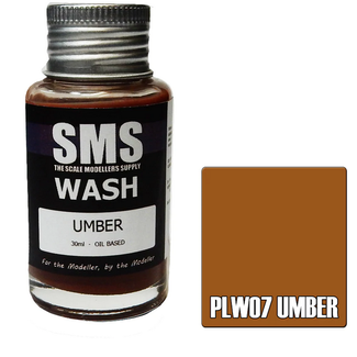 SMS PAINTS SMS Wash UMBER 30ml Weathering wash Enamel