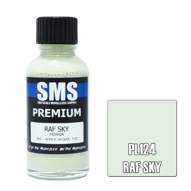 SMS Premium RAF SKY 30ml Acrylic laquer ( AIRBRUSH READY  )