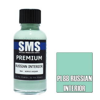 SMS PAINTS Premium RUSSIAN INTERIOR 30ml Acrylic laquer ( AIRBRUSH READY  )