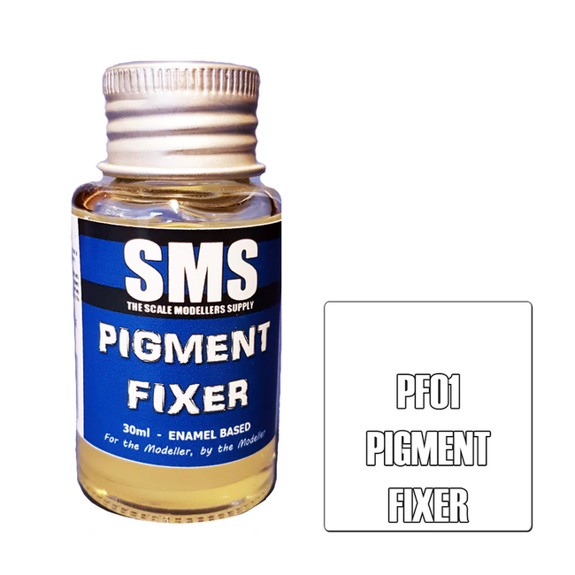 SMS Pigment FIXER (enamel based) 30ml Weathering wash Enamel