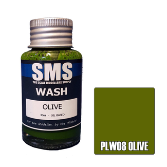 SMS PAINTS Wash OLIVE 30ml Weathering wash Enamel